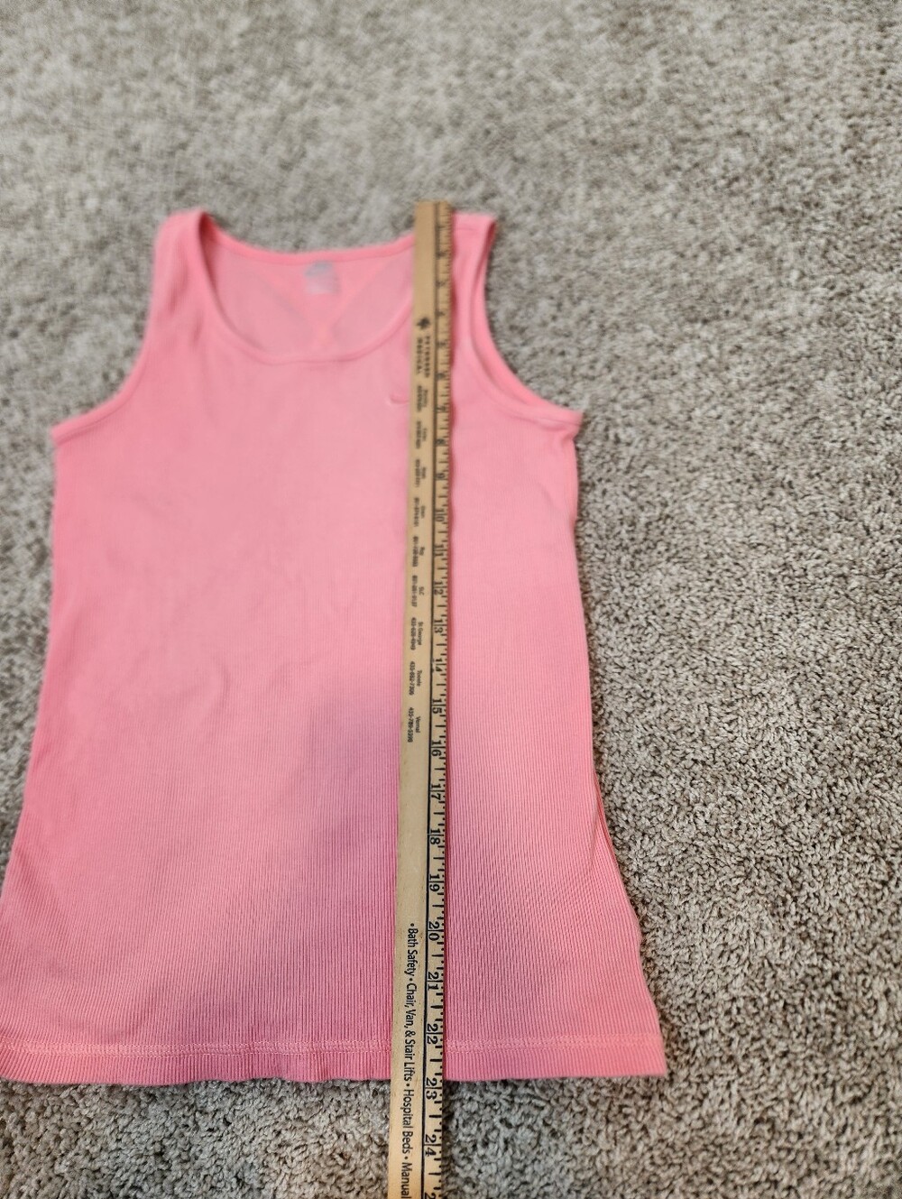 Nike Sportswear Ribbed Cotton Tank Top Size Large - Picture 7 of 7